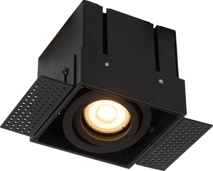 Picture of Lucide Wpust podtynkowy czarny Lucide TRIMLESS 09925/01/30