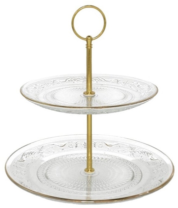 Picture of Lumarko Stojak na ciasta 2 poziomy 24 x 23 x 23 cm KITCHEN&GO 8445393376776 (8445393376776776)