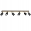 Picture of Luminex Tulon 1651 listwa plafon lampa sufitowa 6x8W GU10 czarny/drewniany