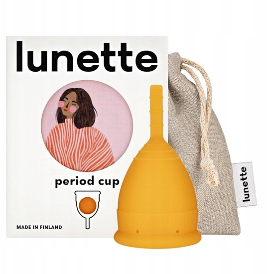 Изображение Lunette LUNETTE_Kubeczki menstruacyjne 46mm Pomaraczowy