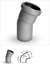 Picture of Magnaplast Kolano kanalizacji wewntrznej PP 160/15 HTB szare