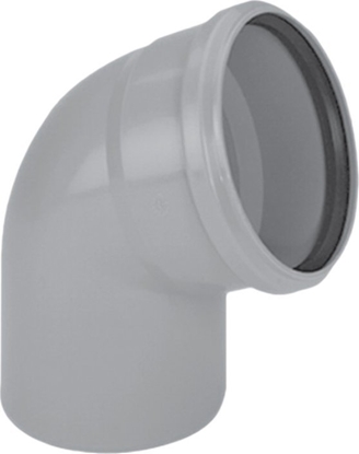 Изображение Magnaplast Kolano kanalizacji wewntrznej PP 160/30 HTB szare