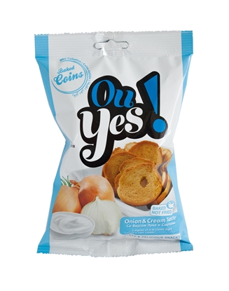 Изображение Maizes grauzdiņi OU YES! ar sīpolu un skābā krējuma garšu, 75g
