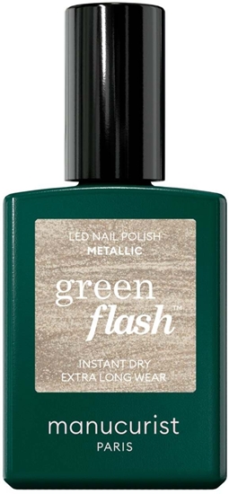 Picture of MANUCURIST_Green Flash Led Gel Nail Lacquer lakier do paznokci Metallic 15ml