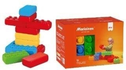 Attēls no Marioinex Klocki budowlane "cegy" Marioinex, 12 elementów