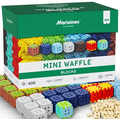 Изображение Marioinex Mini Waffle Blocks 406el