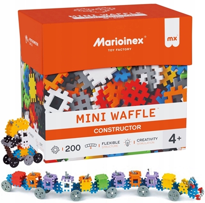Attēls no Marioinex Mini Waffle klocki konstruktor 200el