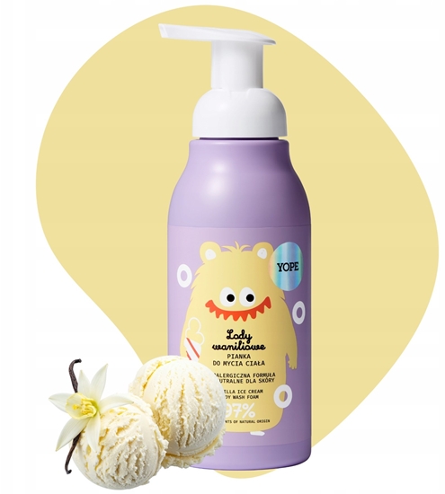 Picture of Marion YOPE_Pianka do mycia ciaa dla dzieci Lody Waniliowe 400ml