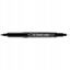 Изображение Marker dwustronny duo 2w1 0,5-1,0 mm czarny LYRA