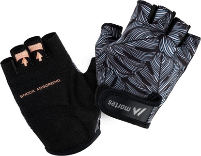 Attēls no Martes Rkawiczki rowerowe Martes Lady Bayon czarno-biae rozmiar L