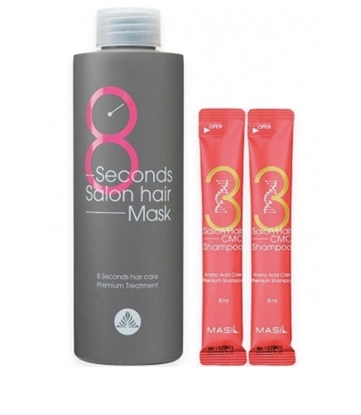 Attēls no Masil 8 Seconds Salon Hair Set 350ml+8ml×2
