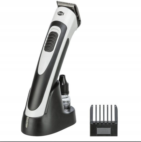 Picture of Maszynka do strzyenia psa Trixie Slim TR500, maszynka do strzyenia, dla psa, 10W, biao/czarna, bezprzewodowa, 600mAh