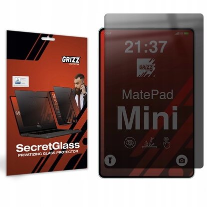Picture of Matowe szko prywatyzujce GrizzGlass SecretGlass do Huawei MatePad Mini