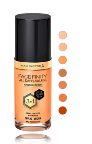 Picture of Max Factor Facefinity 3in1 SPF20 70 Makeup Base 30 ml