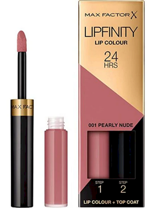Attēls no Max Factor Lipfinity 001 Pearly Nude Lip Colour 4 ml