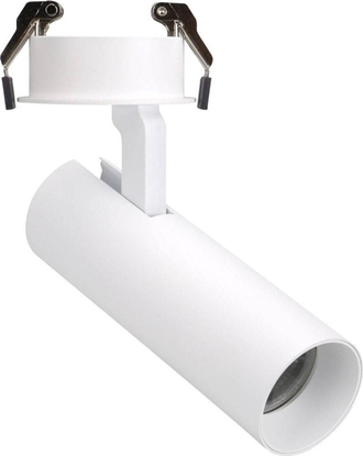 Изображение MAXlight Metalowy reflektorek podtynkowy SHINEMAKER H0119 Maxlight regulowana tuba LED 15W 3000K wpuszczana do sypialni biaa