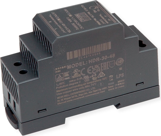 Изображение Mean Well HDR-30-48 Hutschienennetzteil 30W 48V DC