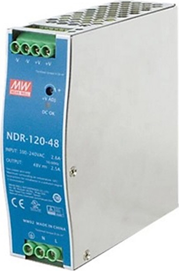 Изображение Mean Well NDR-120-48 Hutschienennetzteil 120W 48V DC