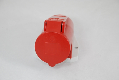 Picture of Mennekes Gniazdo stae 4P 16A 400V czerwone IP44 1268 MEN1268 - MEN1268