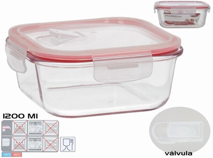 Изображение Mentor Kwadratowe pudeko na lunch 1200 ml 7 5 x 18 x 18 cm KITCHEN&GO 8445393578651 (8445393578651)