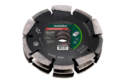 Изображение Metabo Diamond Cutting Disc 125x28,5x22,23 mm DIA-CD3