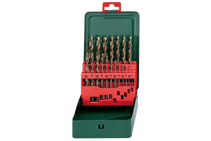 Attēls no Metabo HSS-CO Drill Bit Cassette SP 19 parts