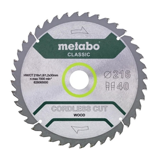 Picture of Metabo METABO CIRCULAR SAW HW/CT 216x30x40 z