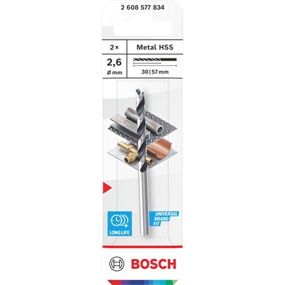 Picture of Wierto Bosch wider Krty HSS PointTeQ, 2.6mm