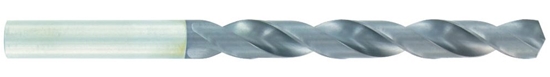 Picture of Metal drill 5.0 mm, HSCOB, TBX (TiAlN+TiCN), Fully ground. 4 facets, facet point 135⁰