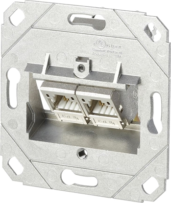 Attēls no Metz Connect C6Amodul 2 Port 180°M UP0-Dose, reinweiß RAL9010