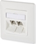 Изображение Metz Connect C6Amodul 2 Port 270°M UP reinweiß