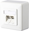 Picture of Metz Connect E-DAT C6A 2 port AP, pure white