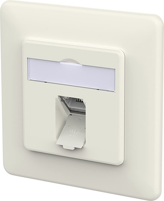 Attēls no Metz Connect E-DAT C6A LSA++ Dose, 1 Port, UP, reinweiß