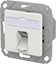 Picture of Metz Connect E-DAT C6A LSA++ Dose, 1 Port, UPk, verkehrsweiß