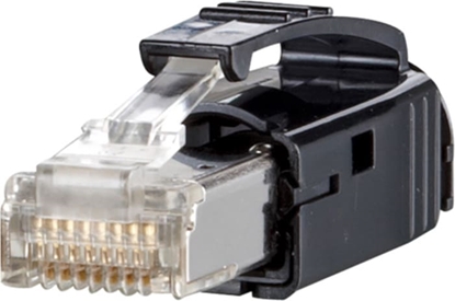Attēls no Metz Connect E-DAT Industry IP20 RJ45 plug black, mit Tülle schwarz