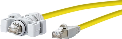 Attēls no Metz Connect E-DAT Industry Patchkabel V6, IP67 - RJ45, 2 m