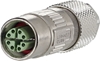 Picture of Metz Connect M12 Buchse IP67 gerade geschirmt, X-kodiert, Cat.6A