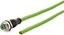 Attēls no Metz Connect M12 Industrial Ethernet cable, X-coded, M12 jack straight - free line end, PUR, 1 m