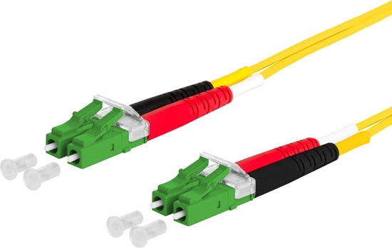 Picture of Metz Connect OpDAT patch cord, LC-D APC/LC-D APC OS2, 2 m