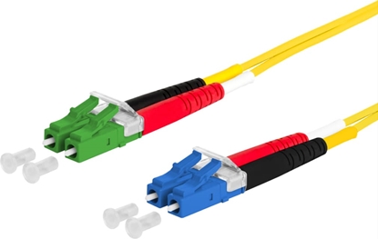 Attēls no Metz Connect OpDAT patch cord, LC-D/LC-D APC OS2, 1 m