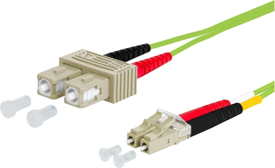 Picture of Metz Connect OpDAT patch cord, SC-D/LC-D OM5, 10 m
