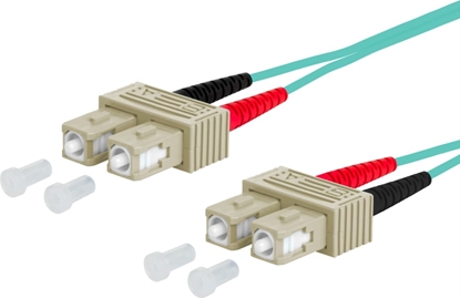 Picture of Metz Connect OpDAT patch cord, SC-D/SC-D OM3, 1.5 m