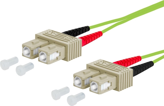 Picture of Metz Connect OpDAT patch cord, SC-D/SC-D OM5, 1 m