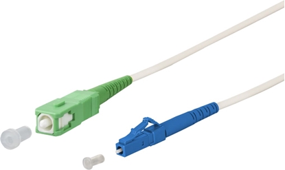 Attēls no Metz Connect OpDAT patch cord, SC-S APC/LC-S OS2, 3 m