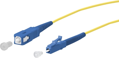 Attēls no Metz Connect OpDAT patch cord, SC-S/LC-S OS2, 2 m