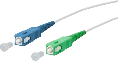 Attēls no Metz Connect OpDAT patch cord, SC-S/SC-S APC OS2, 0.5 m