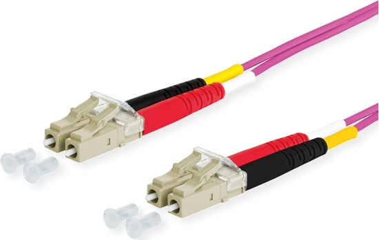Picture of Metz Connect OpDAT Patchkabel LC-D/LC-D OM4, 5 m
