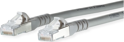 Picture of Metz Connect Patchkabel Cat.6A AWG 26, LSOH, grau, 3 m
