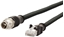 Picture of Metz Connect Verbindungsleitung M12 ST-RJ45 ST, 4-polig X-kodiert, schwarz, 2 m