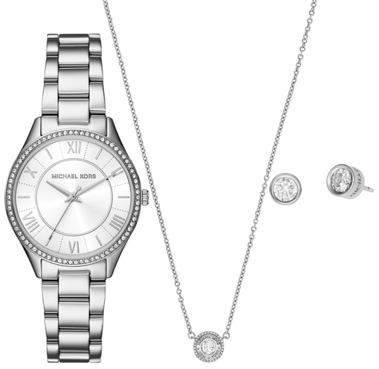 Picture of Michael Kors Lauryn MK4851SET Women’s Watch Set: Watch, Earrings & Necklace